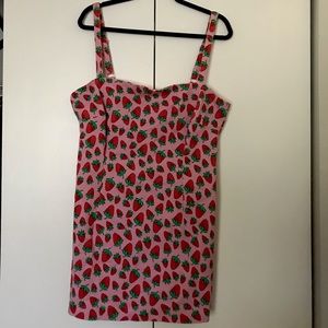 Dolls Kill denim dress 🍓